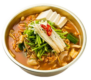 얼큰수제비민물새우탕