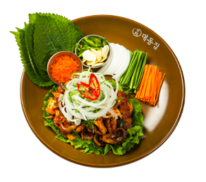 알쌈삽겹쭈꾸미볶음