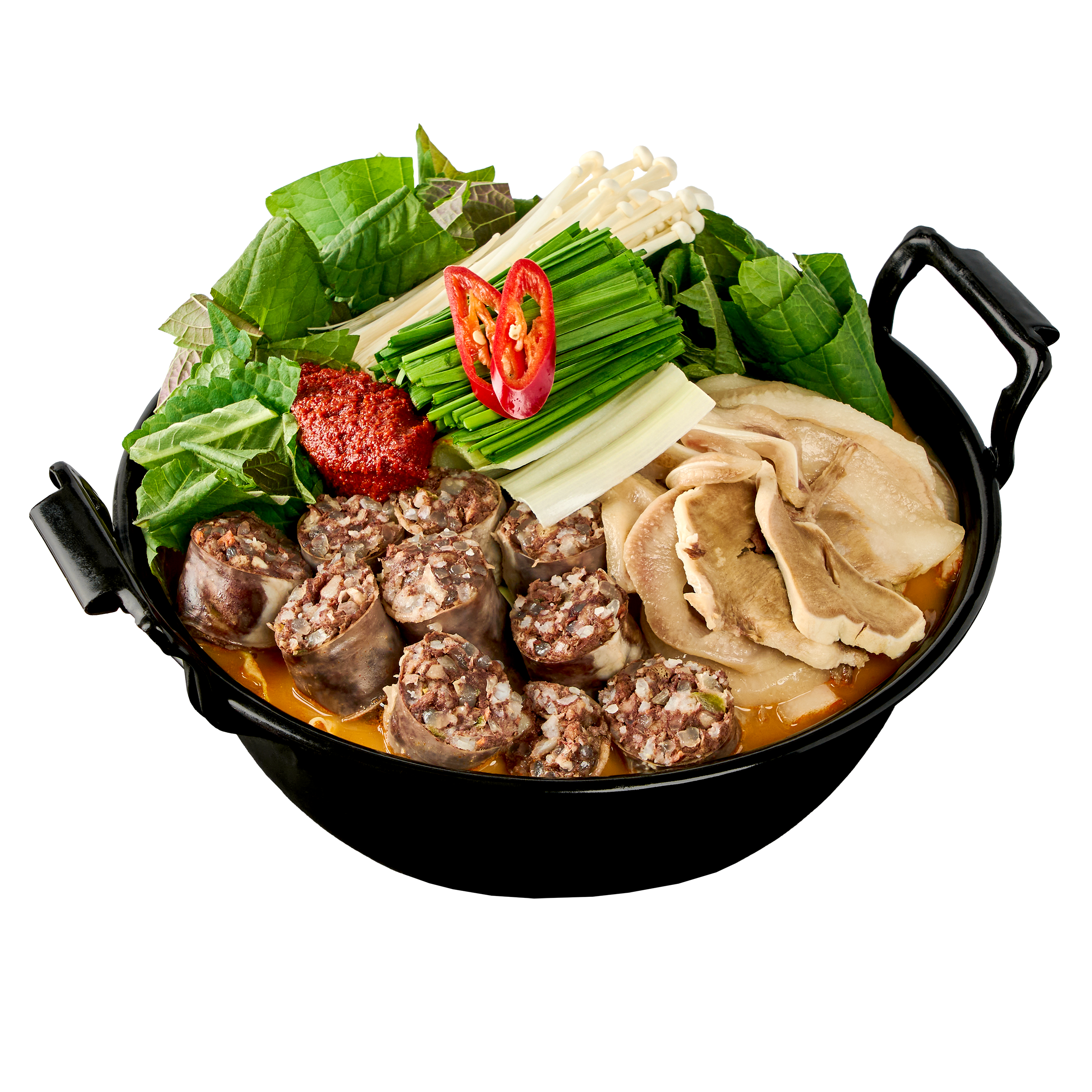 대동토종순대전골