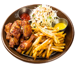 윙봉치킨과감자튀김